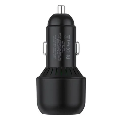 Powerology Ultra-Quick Car Charger 130W - Black